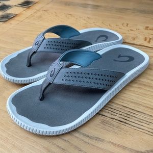 Men's Olukai Ulele Flip Flop Sandals Men's US Size 10